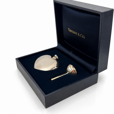 Tiffany & Co. Sterling Silver Heart Perfume Bottle