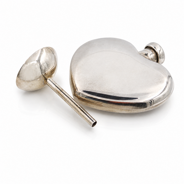 Tiffany & Co. Sterling Silver Heart Perfume Bottle