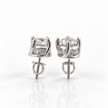 Diamond Stud / Cluster Earrings