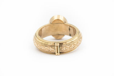 Victorian Yellow Gold Bishops Remembrance Ring