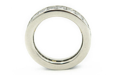 Estate Platinum and Diamond Eternity Ring