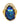 Estate Vintage Yellow Gold Diamond and Glass Scarab Ring