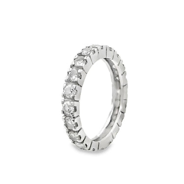 Vintage Platinum Diamond Wedding Band.