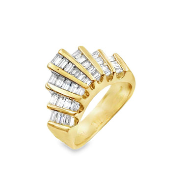 Vintage Diamond Crown Band,