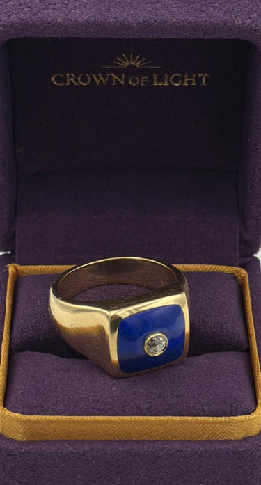 14K Yellow Gold Crown Of Light Ring By Kabana