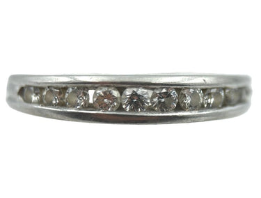 Vintage Platinum Diamond Band By Scott Kay