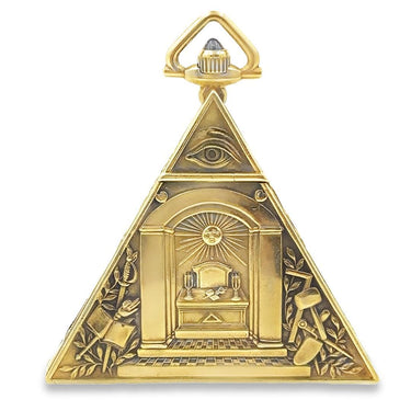 Rare Collectable 14k Hiram/Waltham Masonic Pocket Watch No 125 Circa 1920