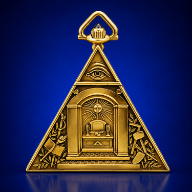 Rare Collectable 14k Hiram/Waltham Masonic Pocket Watch No 125 Circa 1920